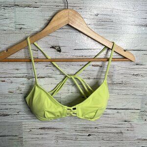 Victoria’s  Secret green swim suit top bikini xs